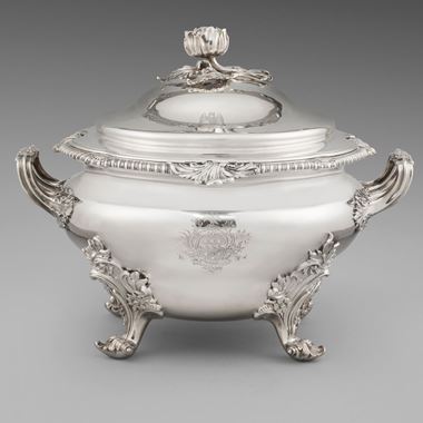 A Round Soup Tureen